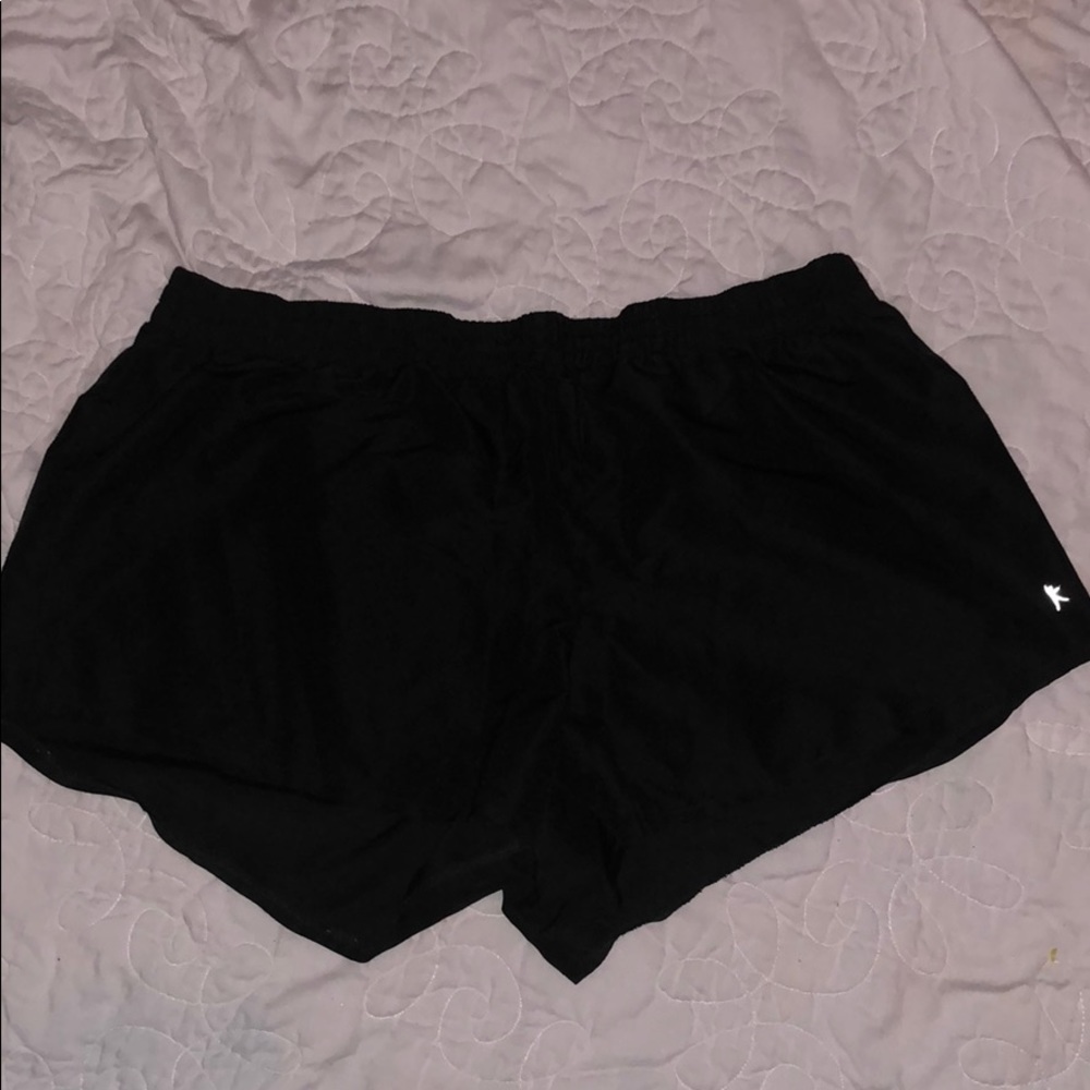 Danskin gym shorts. Elastic waist.